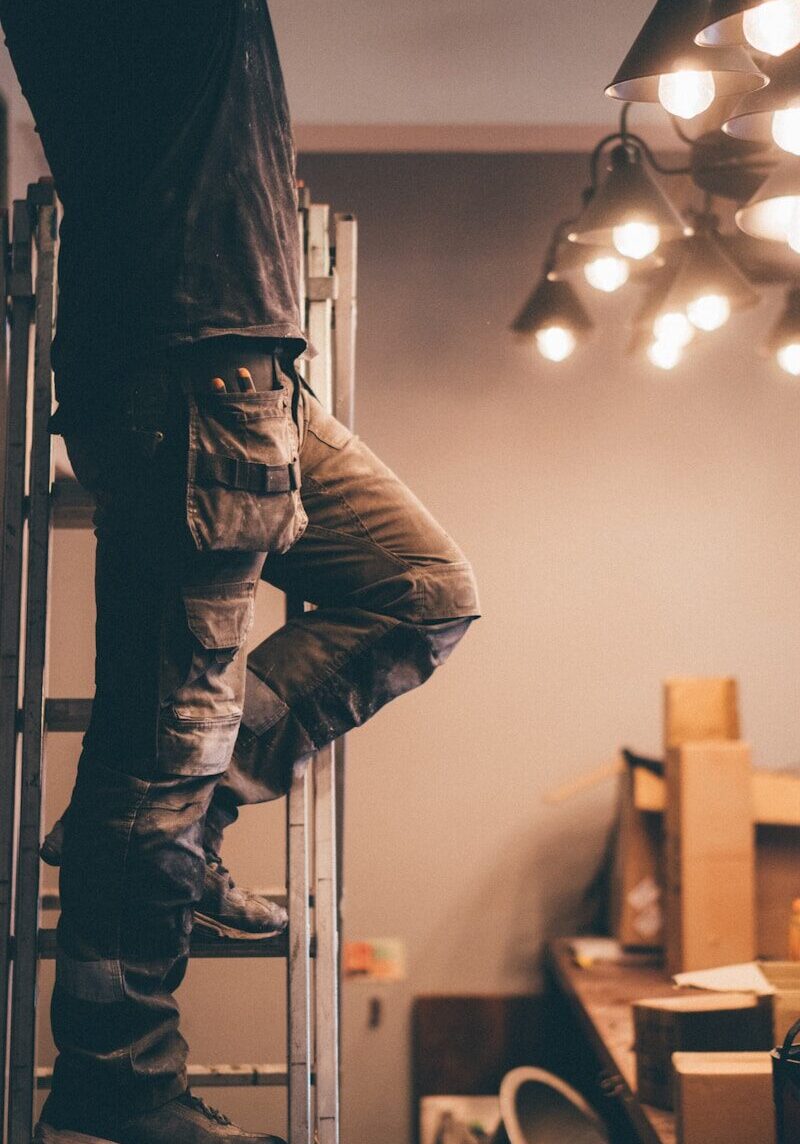 a person wearing jeans